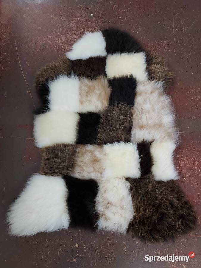 Skóra Owcza Naturalna Kratka Szachownica Szaflary sprzedam