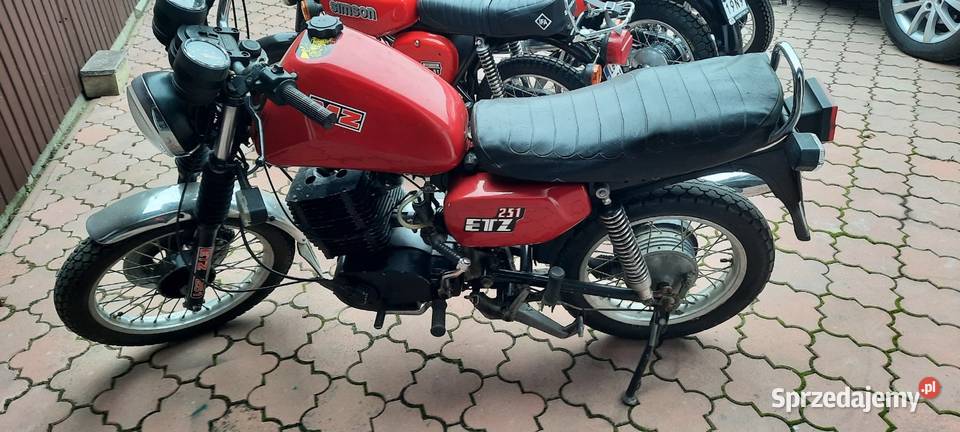 Mz etz 251e 90r 1 rej 91 zarejestrowana opłacona Goraj