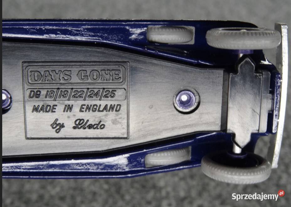 Kolekcjonerski Model samochodu angielskiej firmy Grudziądz