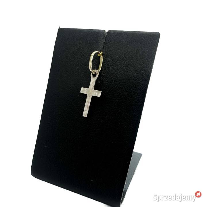 Złota zawieszka pr 585 027g Krzyżyk Elbląg