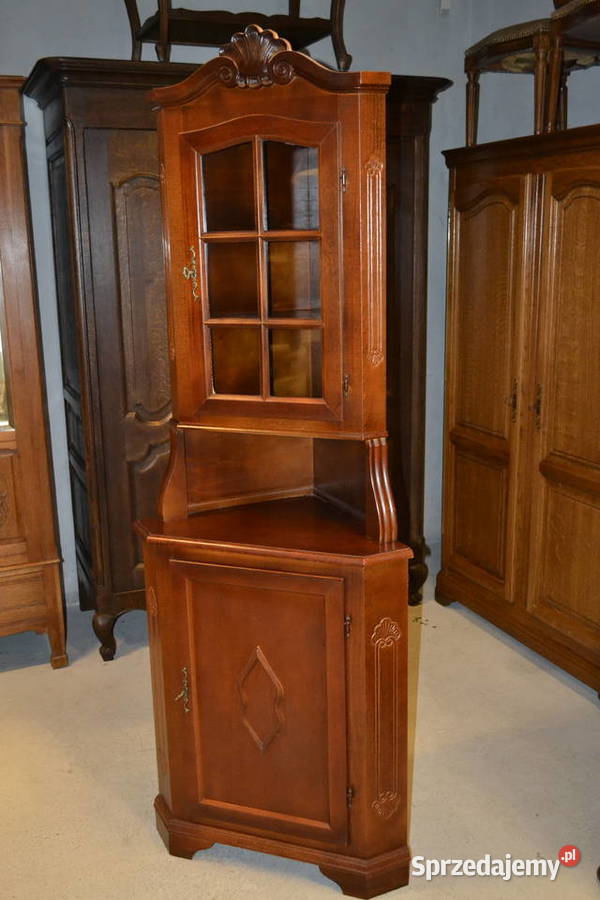 witryna narożna orzech Będzin sprzedam