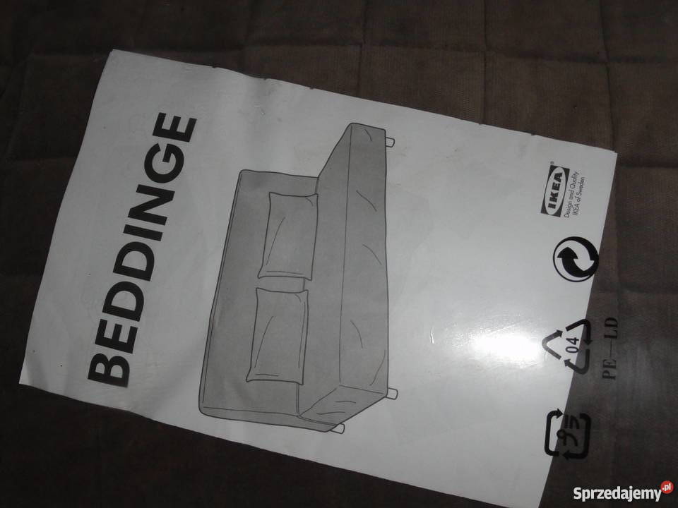 Pokrycie pokrowiec sofy Beddinge Ikea Duszniki