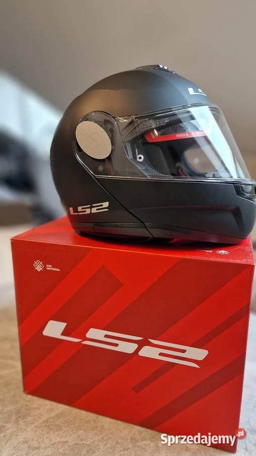 Kask Motocyklowy LS2 FF908 Szczękowy Czarny Mat Świebodzin sprzedam