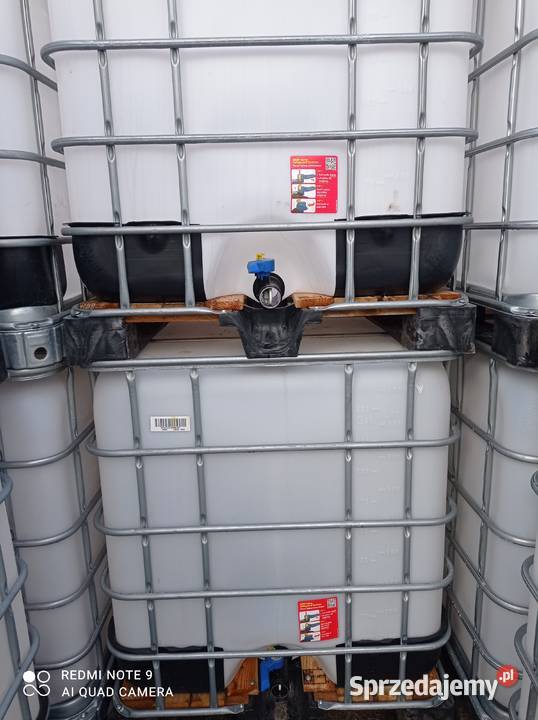 Zbiornik beczka mauzer paletopojemnik IBC 1000l Pińczów