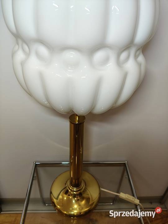 Lampa stołowa Art Deco lata 60 vintage pop art Kalisz