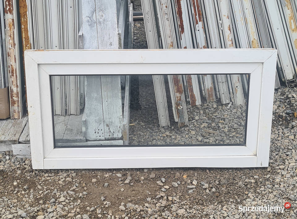 OKNO KacprzaK 124x61 Okna Używane Plastikowe PCV Lublin