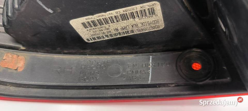 LAMPA PRAWA TYŁ DODGE JOURNEY 05067784AB Lipno sprzedam