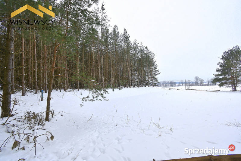 Działka budowlana 3002m2 uzbrojona z lasem Kiersztanowo sprzedam