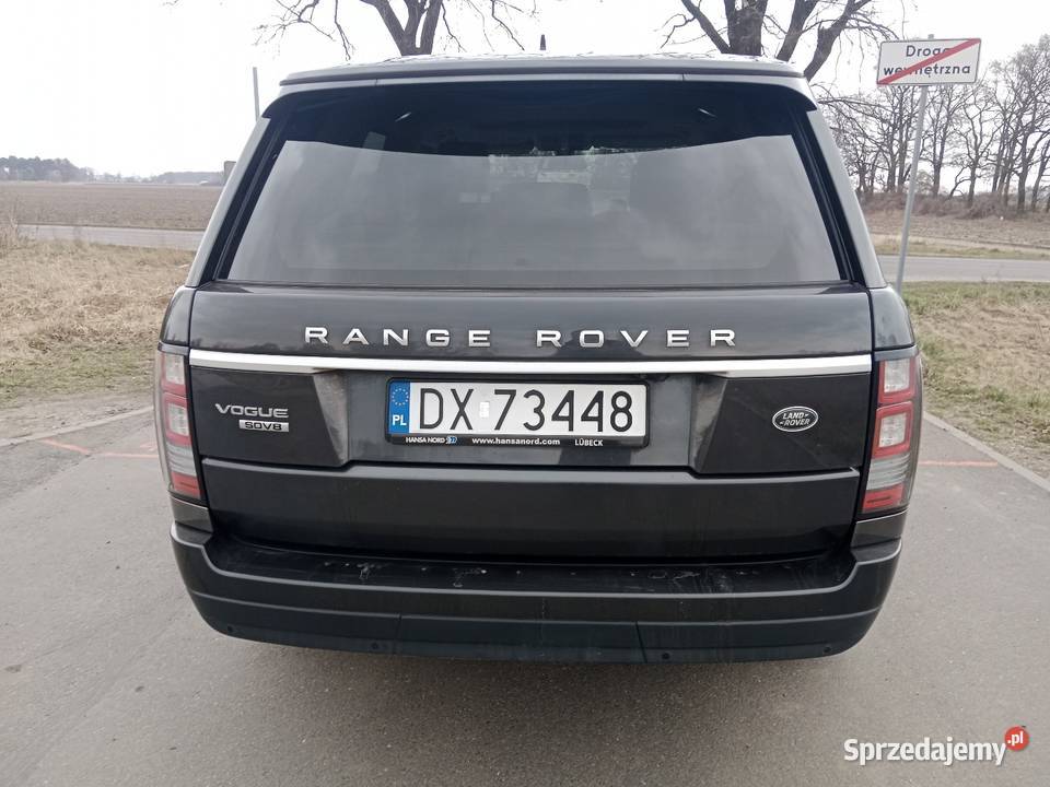 Elegancka dzielnica Londynu Range Rover Vogue 44 nieuszkodzony sprzedam