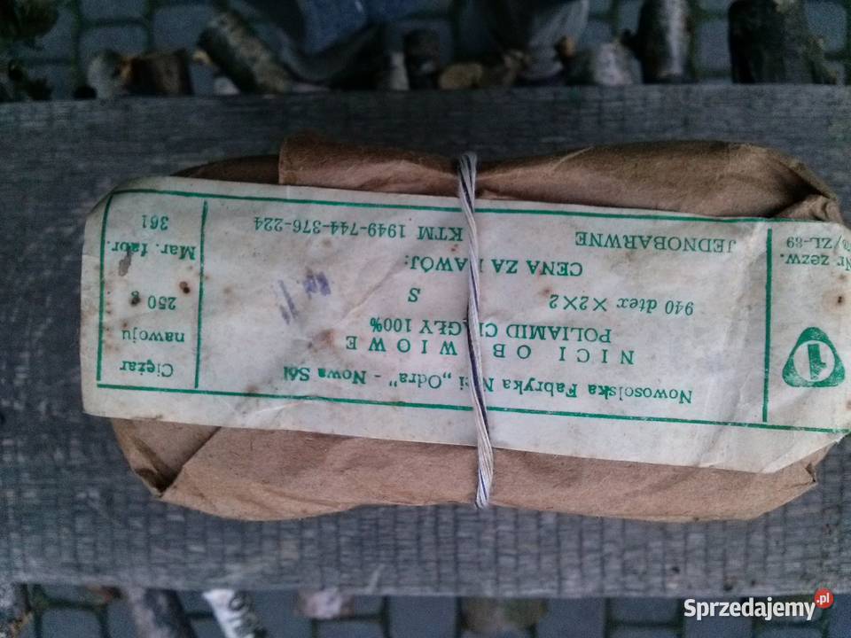 Nici techniczne Juzing poliamid ciągły do szycia Produkcja Kraków