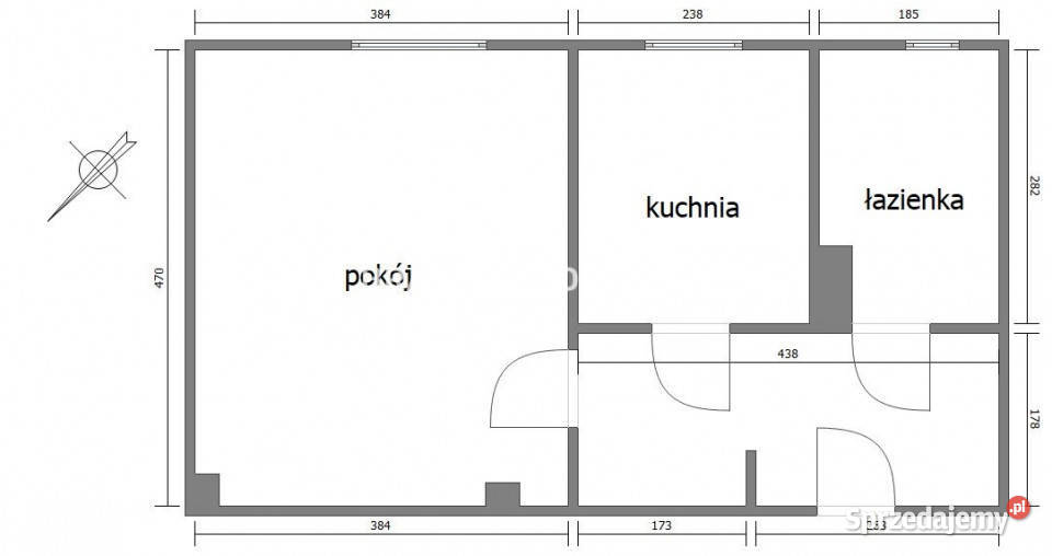 Wynajem mieszkania 3811m2 1 pokojowe Kraków Wynajem małopolskie