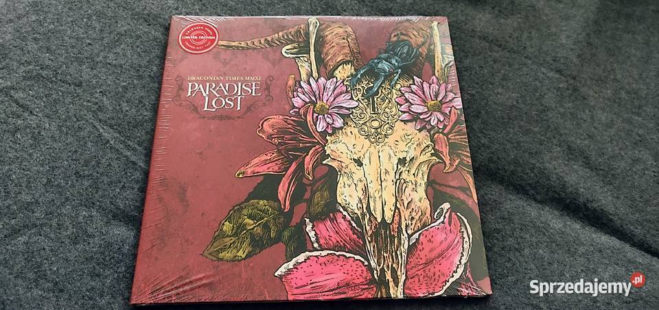 Paradise lost Draconian times live Red płyta winylowa Sanok