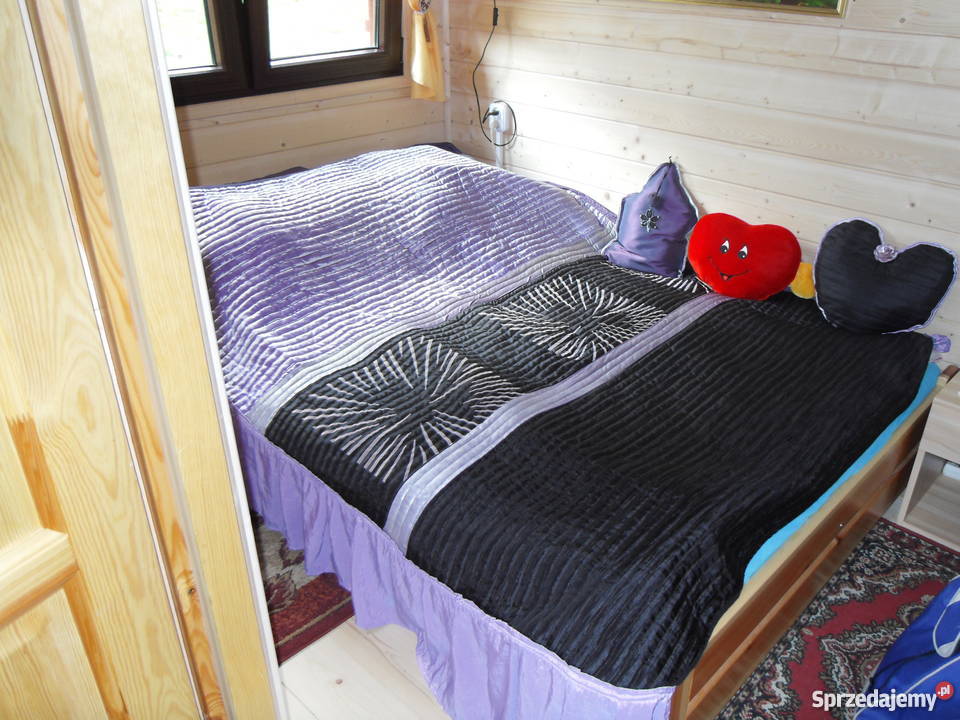 sprzedam dzialke rekreacyjna z nowym domkiem Bierna