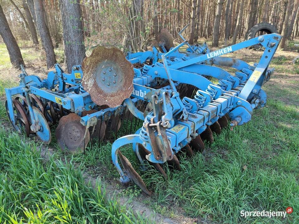 Brona talerzowa LEMKEN RUBIN 9300 talerzówka wał Przemęt