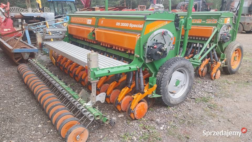 Siewnik TALERZOWY AMAZONE D9 3m podest Rolki Przymiłowice sprzedam