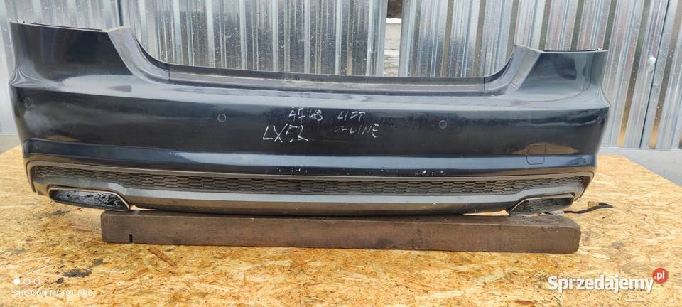 ZDERZAK TYŁ AUDI A7 4G8 LIFT S LINE 4 X PDC LX5R Przystajń
