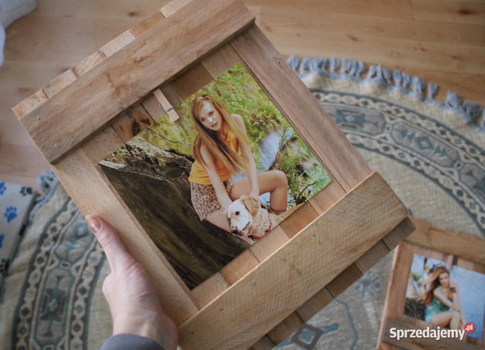 3x ramka drewniana na zdjecie obraz tryptyk podkarpackie Krosno