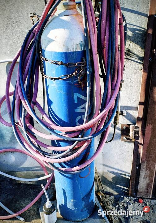 Sprzedam butle acetynelem do spawania Zarębice sprzedam