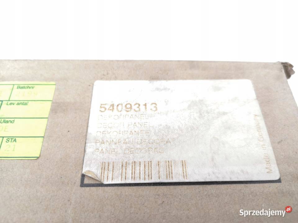 MOCOWANIE TABLICY TYŁ SAAB 95 0205 ORYGINAŁ ASO Zawieszenie i amortyzacja sprzedam