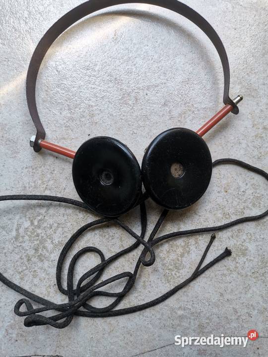 Stare słuchawki do detefon radio kryształkowe z Kraków