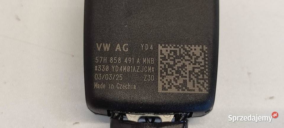 VW TAYRON ZAPINKA PASA KANAPA 3 RZĄD LEWA Pasy bezpieczeństwa sprzedam