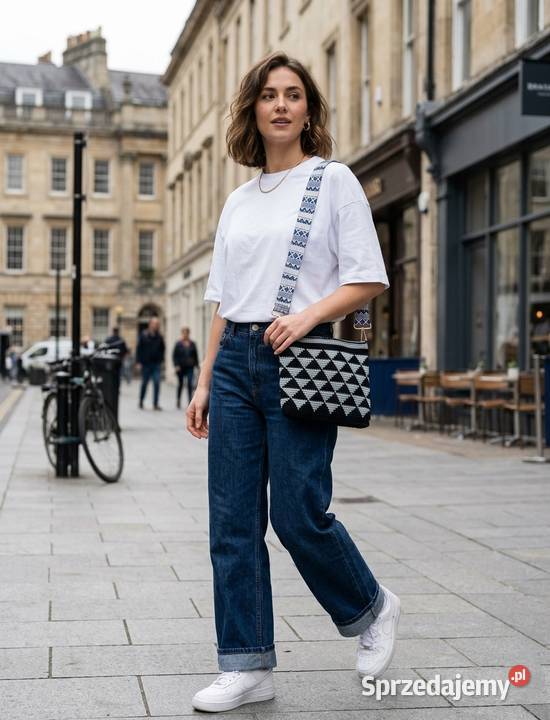 Torebka na ramię crochet ręczne robiona łódzkie