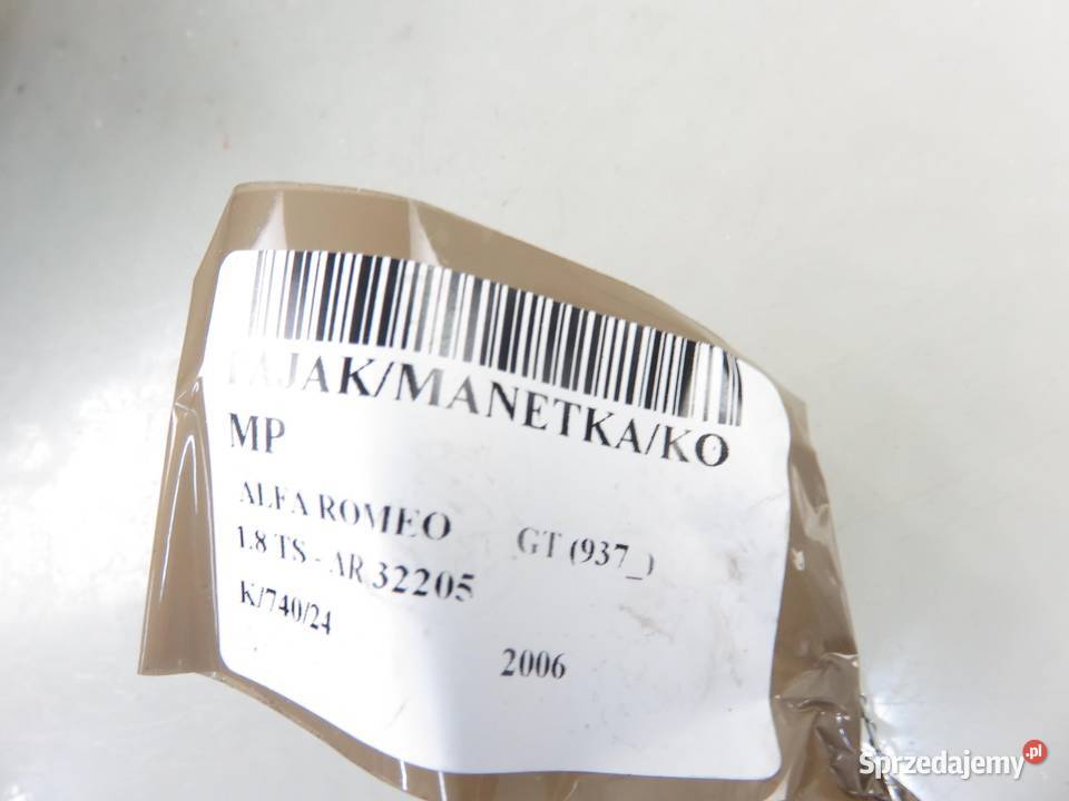 PRZEŁĄCZNIK ZESPOLONY ALFA ROMEO GT 01560405770 małopolskie