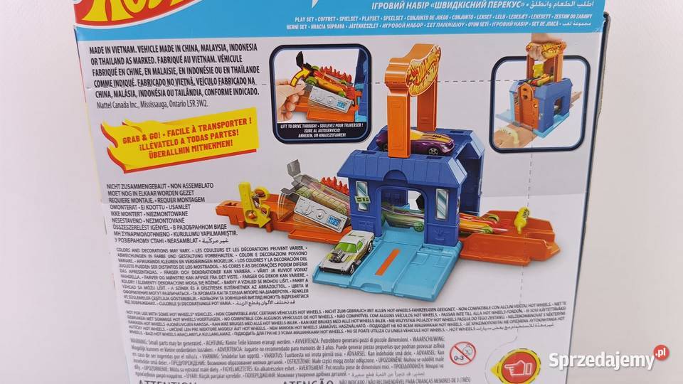 Hot Wheels City Speed Snap Dine Go Zabawki Katowice