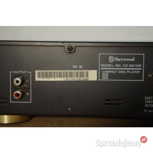 Sherwood CD3010R vintage CD Player z wyjściem