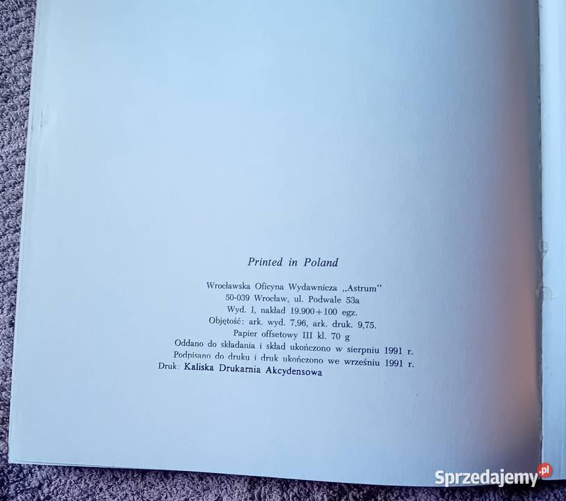 Maria Rodziewiczówna Szary proch Astrum 1991 r wielkopolskie Koźminek sprzedam