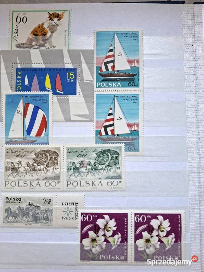 Znaczki z okresu PRL sprzedam