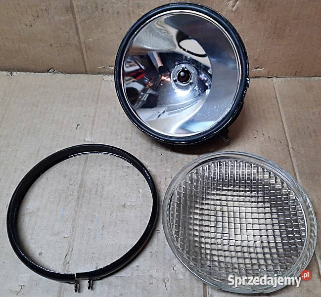 Lampa reflektor szperacz zabytkowy Guide Tractor