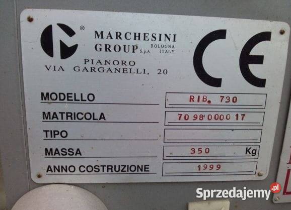 Urządzenie Marchesini R1B 730 Carton Box Turner małopolskie Stary Sącz