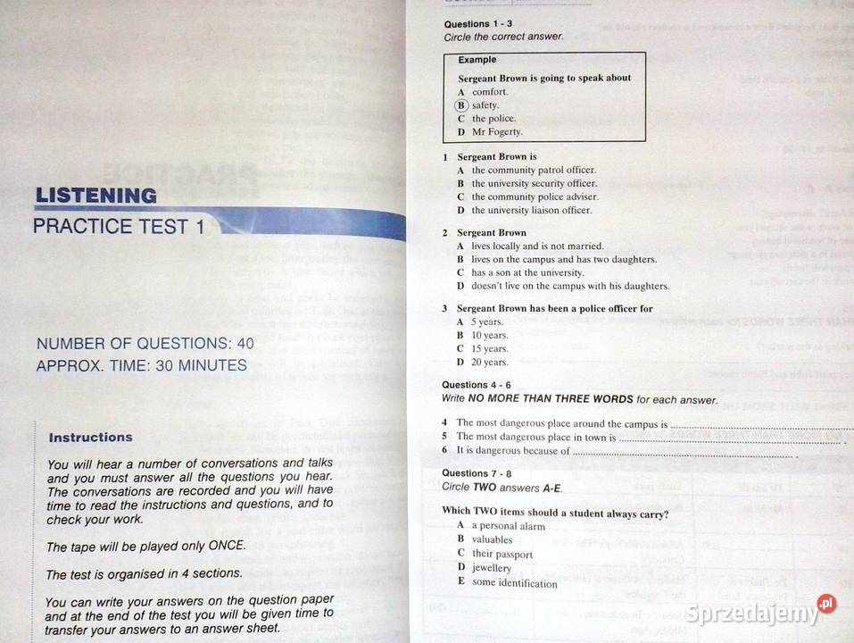 IELTS Practice Tests 1 With Answers J Milton H Chełm