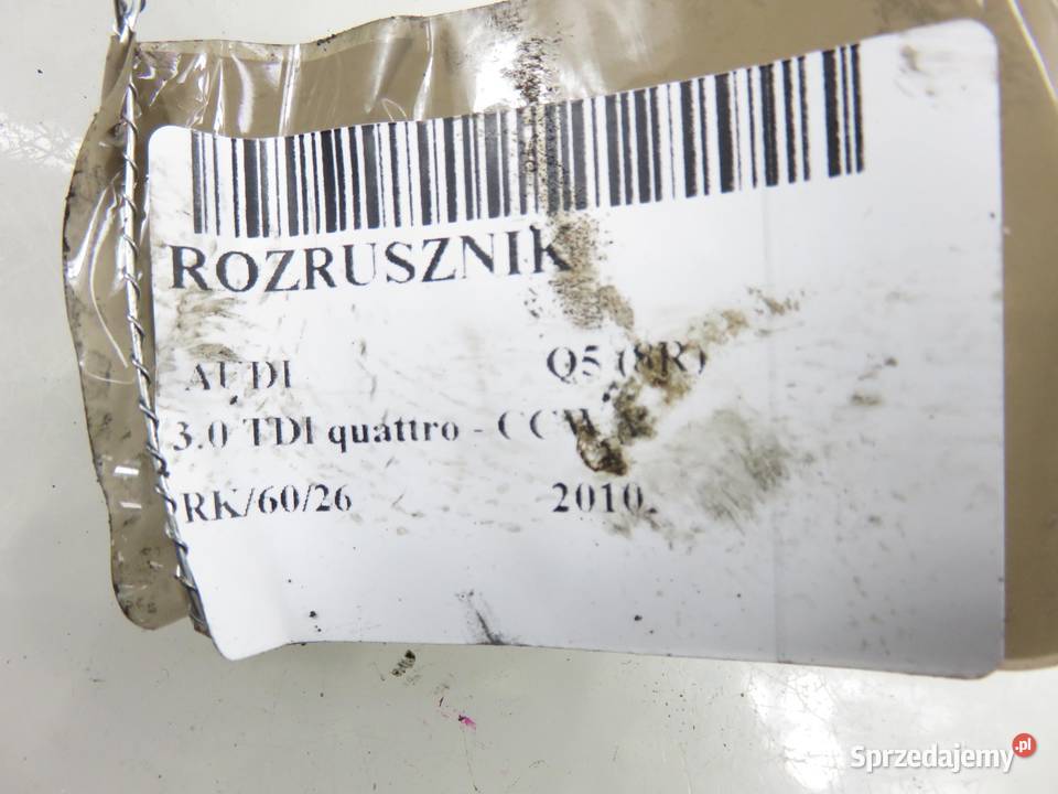 ROZRUSZNIK AUDI Q5 30 TDI TS22E45 Układ elektryczny silnika sprzedam