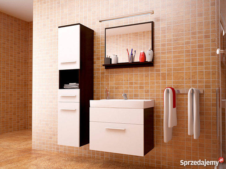 Meble łazienkowe TIPO 5 kolorów Fiolet połysk Łódź sprzedam