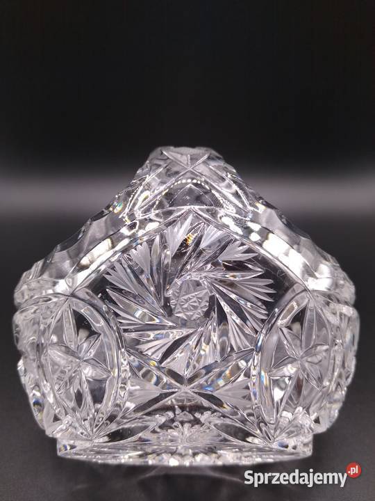 Vintage kryształowy koszyczek 2 Gdańsk