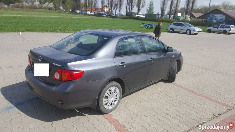 Toyota Corolla 2008 podgrzewane fotele Corolla mazowieckie Pułtusk