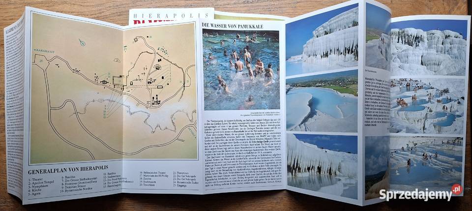 Turcja Hierapolis Pamukkale Natur Geschicte Kraków