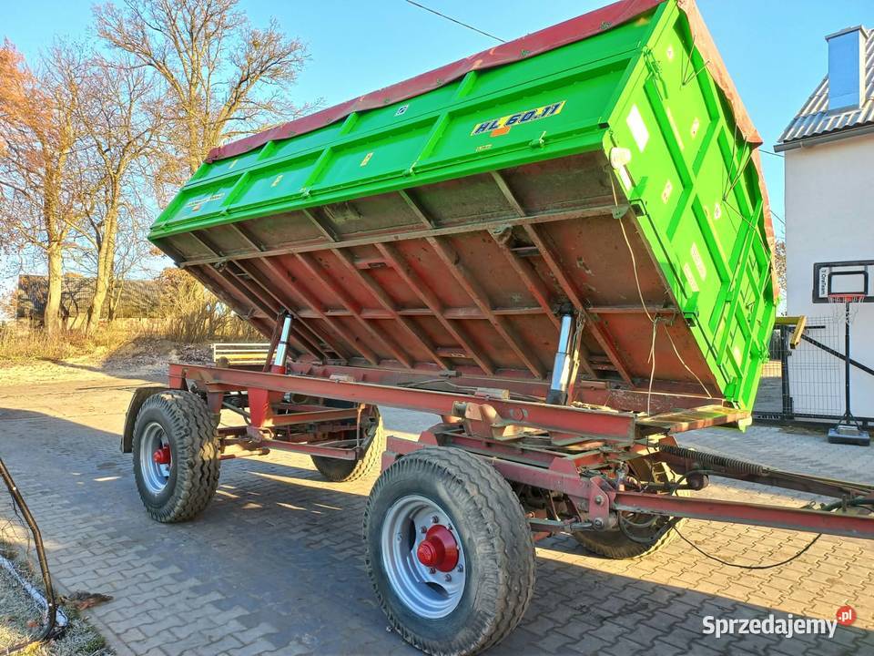 Przyczepa rolnicza Hl 6011 kujawsko-pomorskie Toninek sprzedam