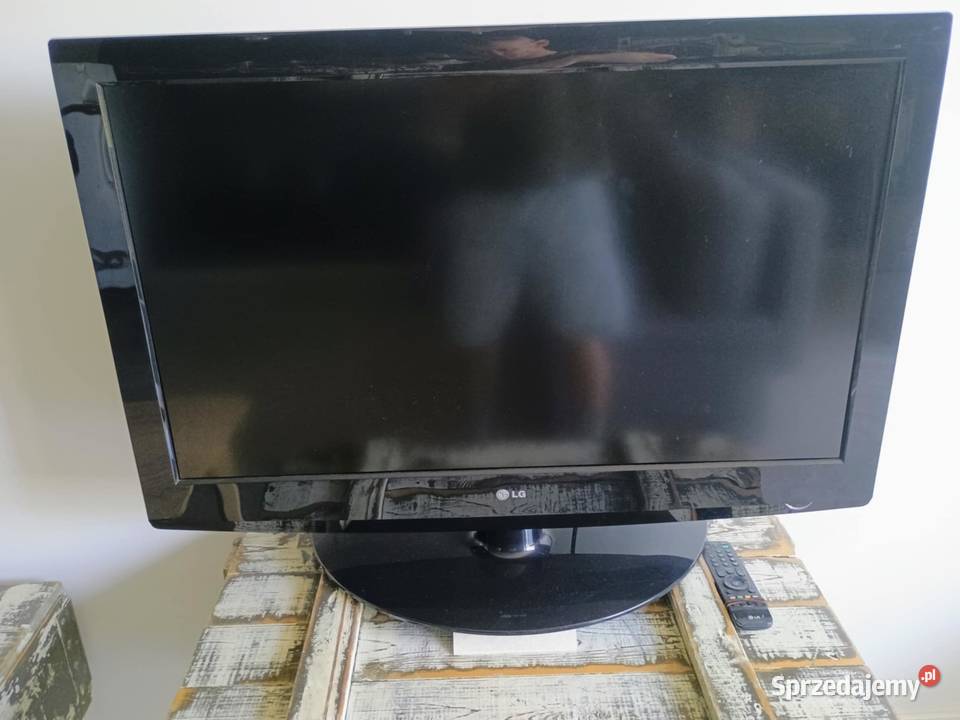 Czarny LCD 37 cali firmy LG