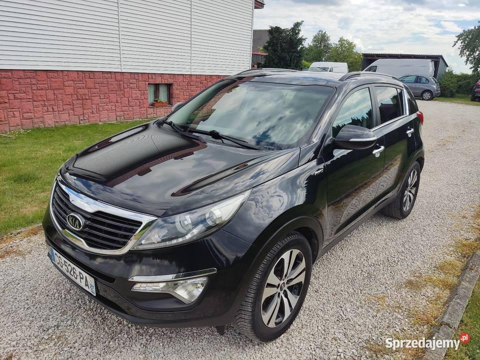 KIA Sportage 20 CRDI 136 4X4 Panorama Nawigacja światła do jazdy dziennej Staszów