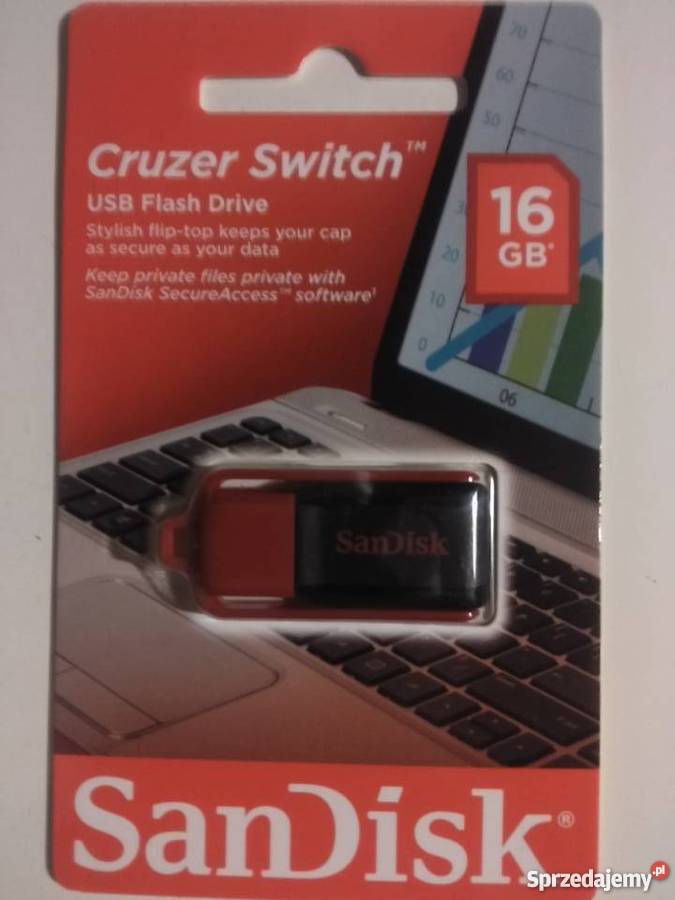 Pendrive SANDISK Cruzer Switch 16 GB NOWY