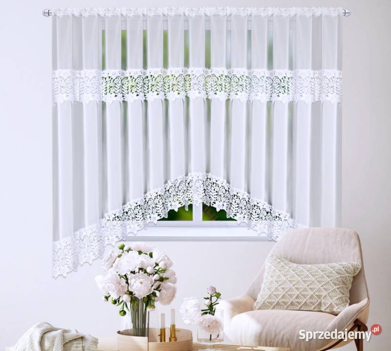 Firana 400x160 firany firanki gotowe woal łuk Sulechów