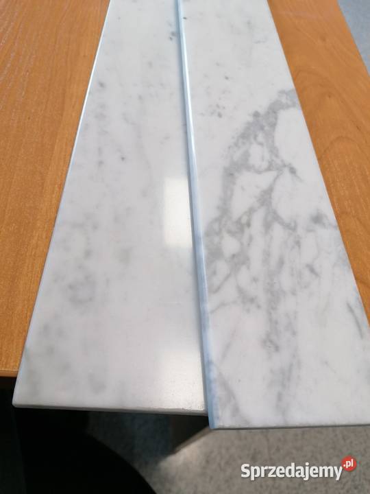 Cokół marmurowy CARRARA BIANCO wys 8