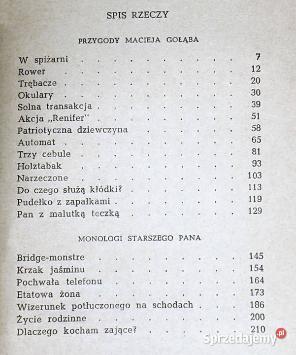 Humoreski sentymentalne Jerzy Pytlakowski Rok wydania 1963 Chełm sprzedam
