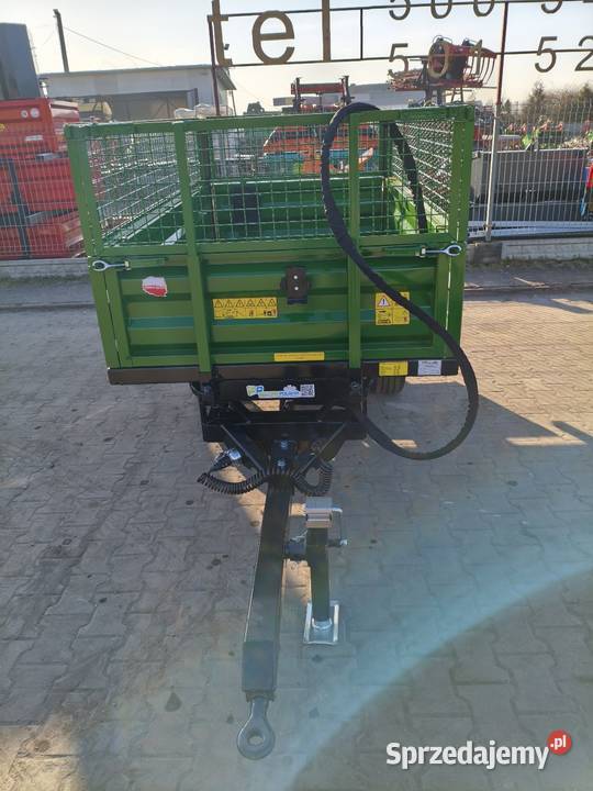 PRZYCZEPA JEDNOOSIOWA FIRMY SELMAR Bolesławiec