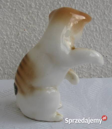 Kot kotek siedzący porcelana kostna Taywan Koszalin
