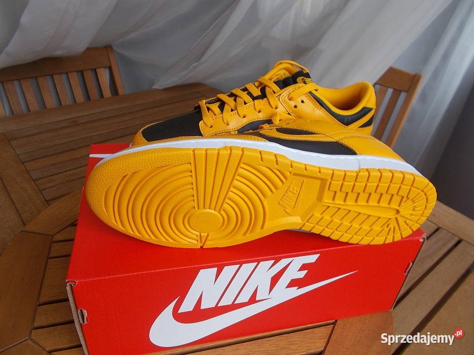 r455 i 45 Nike Dunk Low Championship Goldenrod Poznań sprzedam