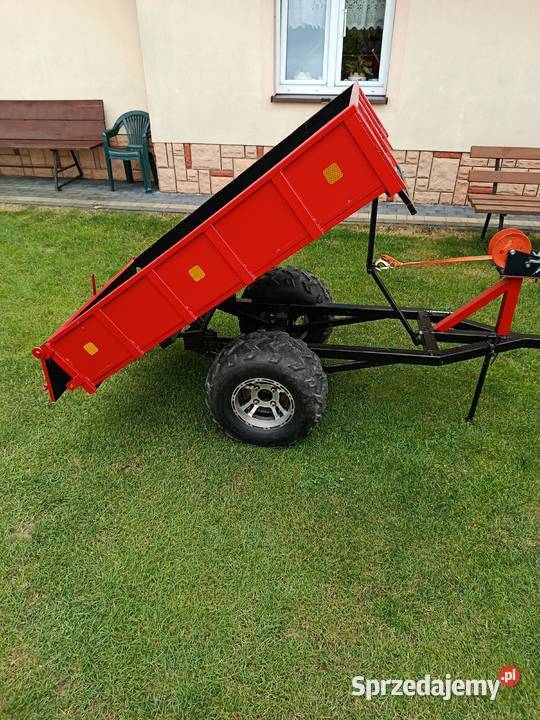 Przyczepka wywrotka do quada 150x100x25 Wielopole Skrzyńskie sprzedam